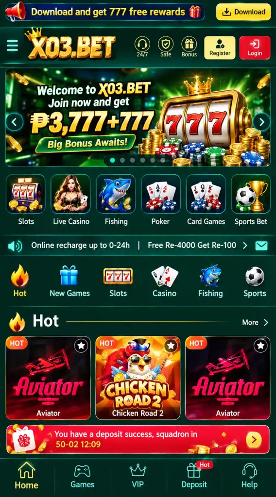 X03 Bet Game